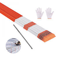 VEVOR 100x Стовпи для снігу, світловідбиваючі маркери для під'їзної дороги 1829 мм 305595