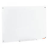 VEVOR Магнітно-скляна дошка, дошка для сухого стирання 120 x 80 см, настінна біла скляна дошка без рамки, з, фото 10