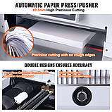 Електричний різак для паперу VEVOR, ширина різання 48 см, товщина 8 см, сенсорний екран 17,8 см 313813, фото 4