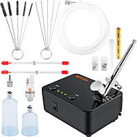 Набір аерографів подвійної дії VEVOR з пістолетом для фарби, 30 фунтів на квадратний дюйм ± 15% Повітряний