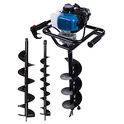 Мотобур Scheppach EB2000 (комплект із подовжувачем і олією)