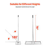 VEVOR Граблі газонні з ручкою Вирівнюючі граблі Lawn Care 355x762 мм 323586, фото 4