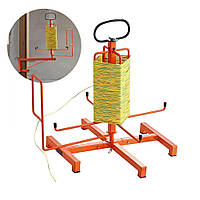 Тримач для котушок дроту VEVOR Диспенсер для котушок кабелю Підлоговий або настінний монтаж 45/22,7 кг 322990