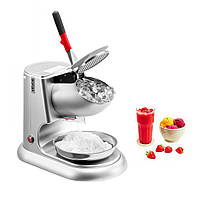 Комерційний льододробар VEVOR 100 кг/год, електричний генератор снігових ріжків, сріблястий колір 321978