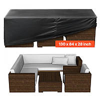 Чохол для садових меблів VEVOR 420D водонепроникний 330x214x71 см 323153