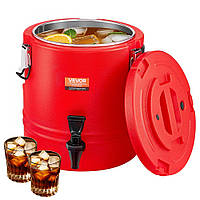 Ізольований диспенсер для гарячих та холодних напоїв VEVOR, глечик-охолоджувач, 11,4 л 322150