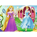 Пазли картонні 5-7 років "Чарівні принцеси" Дісней: "Принцеси" глітерні ТМ "TREFL" Польща (53017), фото 5