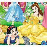 Пазли картонні 5-7 років "Чарівні принцеси" Дісней: "Принцеси" глітерні ТМ "TREFL" Польща (53017), фото 7