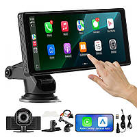 Автомобільне радіо VEVOR CarPlay із сенсорним екраном 254 мм, Apple Android, передня/задня камера 324056