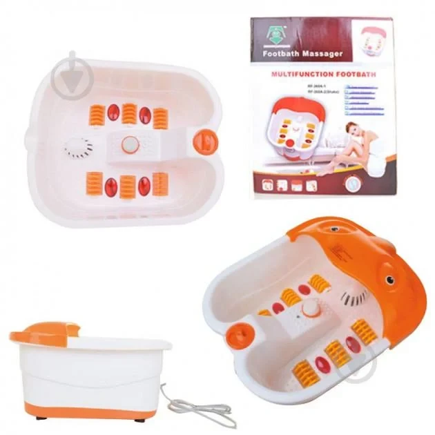 Гідромасажна ванна для ніг із підігрівом Multifunction Footbath Massager A06, фото 1