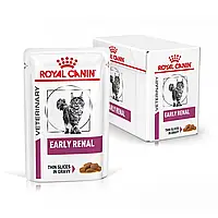 Royal Canin Early Renal Feline 12×85 г (Роял Канін Ерлі Ренал Фелін 7+) вологий корм для котів для нирок