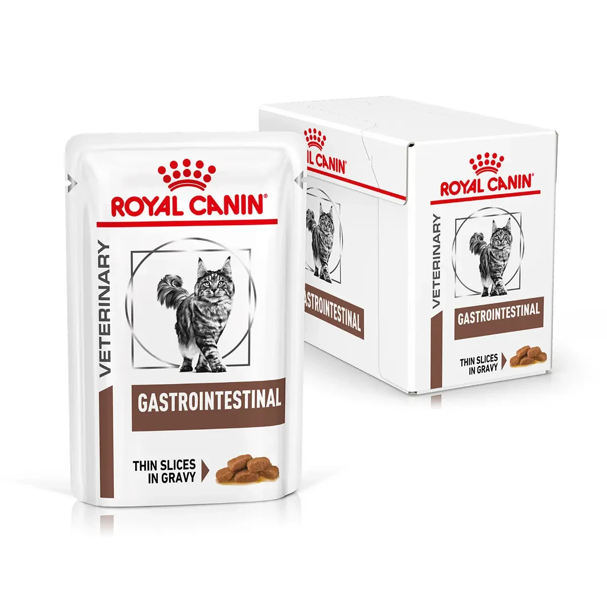 Royal Canin Gastrointestinal 12×85 г (Роял Канін Гастроінтестинал) вологий корм для котів для травлення - фото 1 - id-p2718021813
