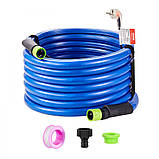 Vevor 310344 Шланг для підігріву води 7,6 м Шланг для питної води для будинку на колесах 160 Вт, фото 9
