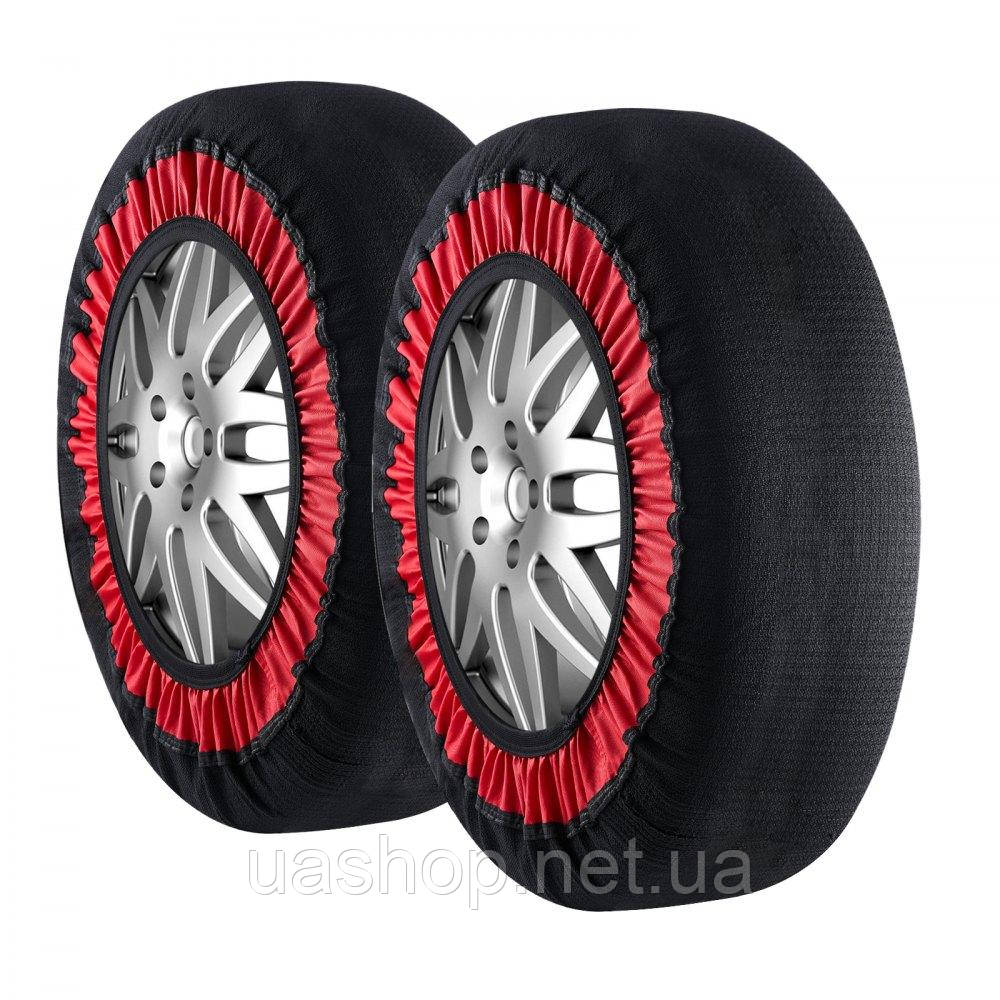 Vevor 310379 Потовщені снігові шкарпетки Шини Snow Traction Tire Cover Large Pack of 2, фото 1