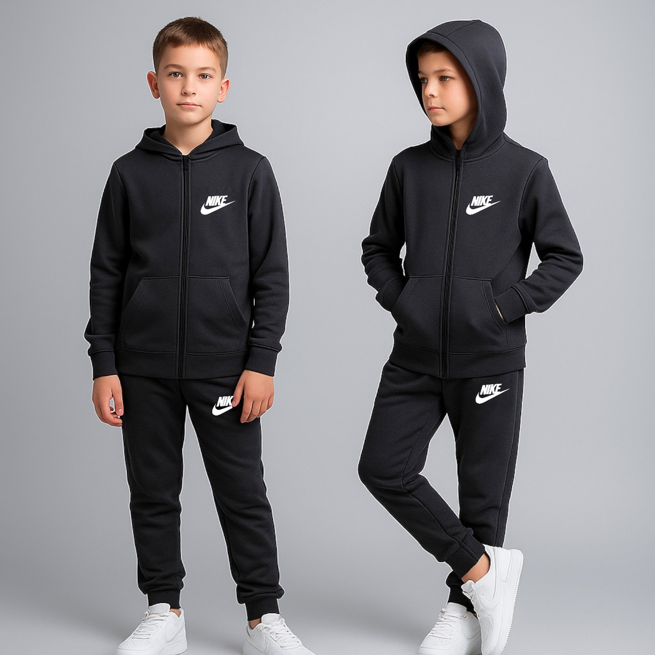 Спортивний Костюм на хлопчика 146-164 см 003637 Графіт