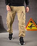 Тактичні штани карго джогери койот стрейч коттон ДЛ7250 ТМ, фото 6