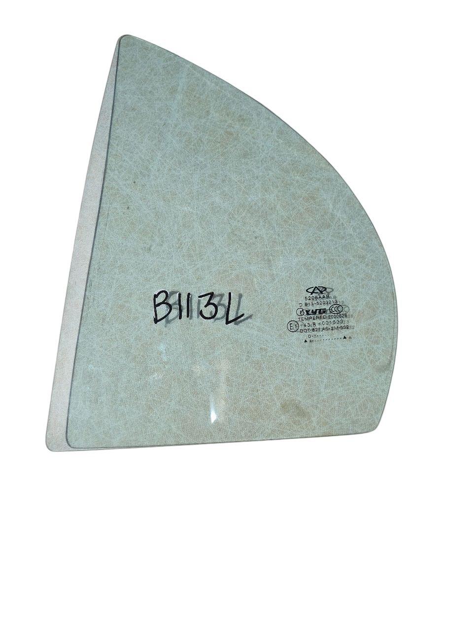 Скло дверей задніх лівих глухе для Chery Eastar B11 / Чері Істар B11, B11-5203213, (з розбірки)