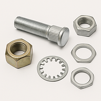 Болти, шпильки та гайки для кріплення маточок авто