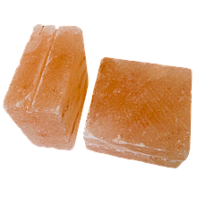 Цегла з пропилом 10/10/5 см із гімалайської солі