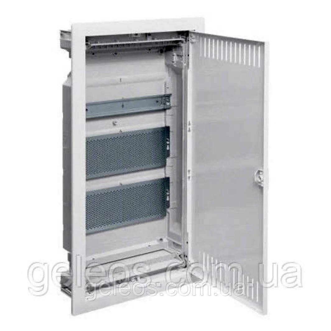 Щит мультимедійний Volta VU36NWB 3 ряди з металевими дверцятами. Hager