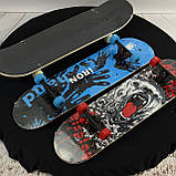 Скейтборд для дітей та підлітків, професійний скейтборд (скейт) із канадського клена, фірмовий скейт, фото 6