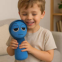 М’яка іграшка Спрунки Sprunki Джевин 30 см — синій герой у капюшоні, арт. 00517-74, фото 3