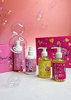 Бокс детский "Фламинго" 4 товары в коробке top beauty