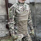 Польовий костюм Multicam 6в1 HWB: куртка Softshell + штани + боєва сорочка + кепка + балаклава + рукавички РП ТМ, фото 8