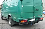 Фаркоп - Mercedes 714D REX Мікроавтобус (1989--) з'ємний на 2 болтах на пластині