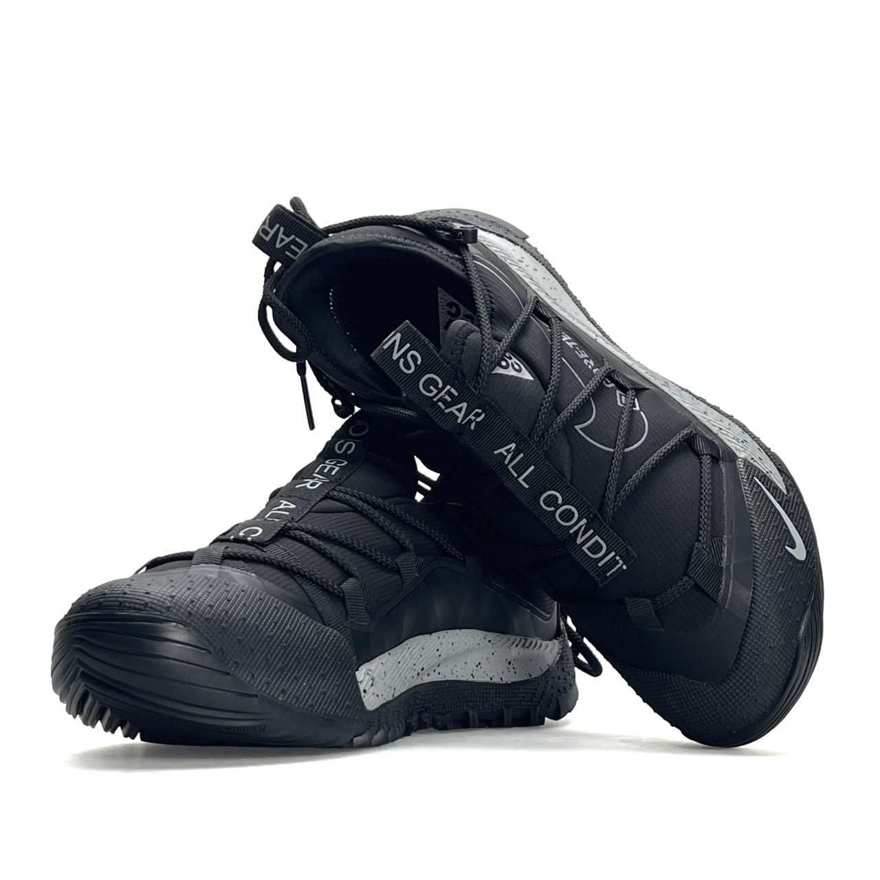 Чоловічі кросівки Nike ACG Terra Antarktik Low GTX Black Grey, кеди Найк текстиль водовідштовхув. Чоловіче взуття, фото 1