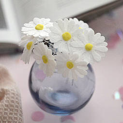 Вафельний декор Slado "Ромашки" 3,5 см 9 шт.