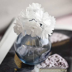 Вафельний декор Slado "Хризантеми" 4 см 9 шт.