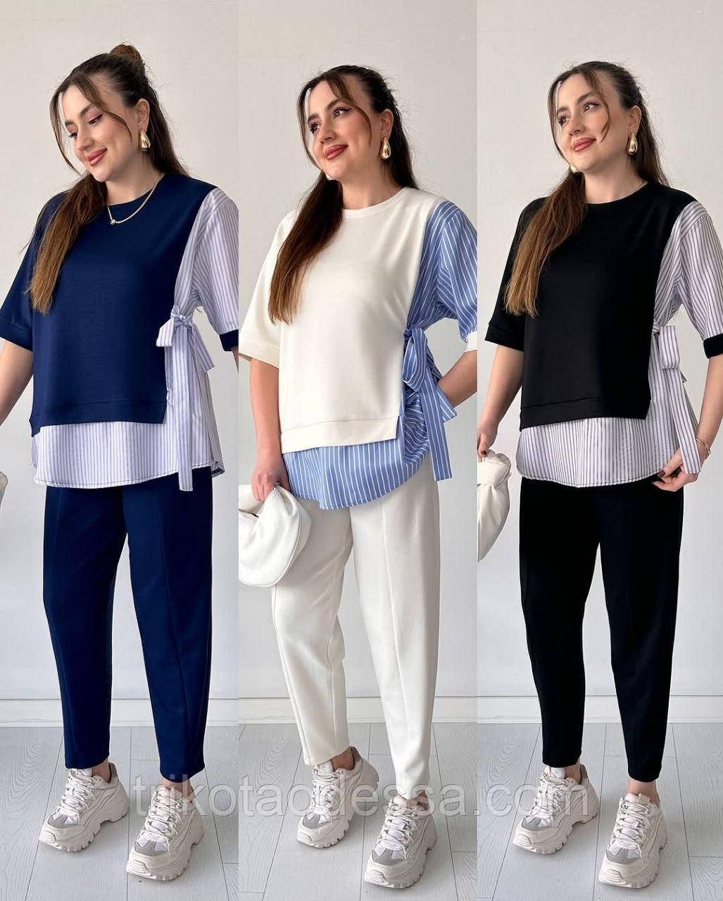 Костюм жіночий 071мр р.48-62 New великих розмірів, фото 1