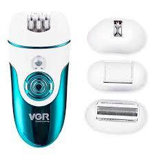 Епілятор VGR 4 в 1 V-700, 4 насадки, 2 режими роботи