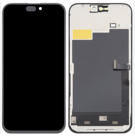 Дисплей iPhone 15 Pro чорний, TFT (In-Cell) RJ, фото 1