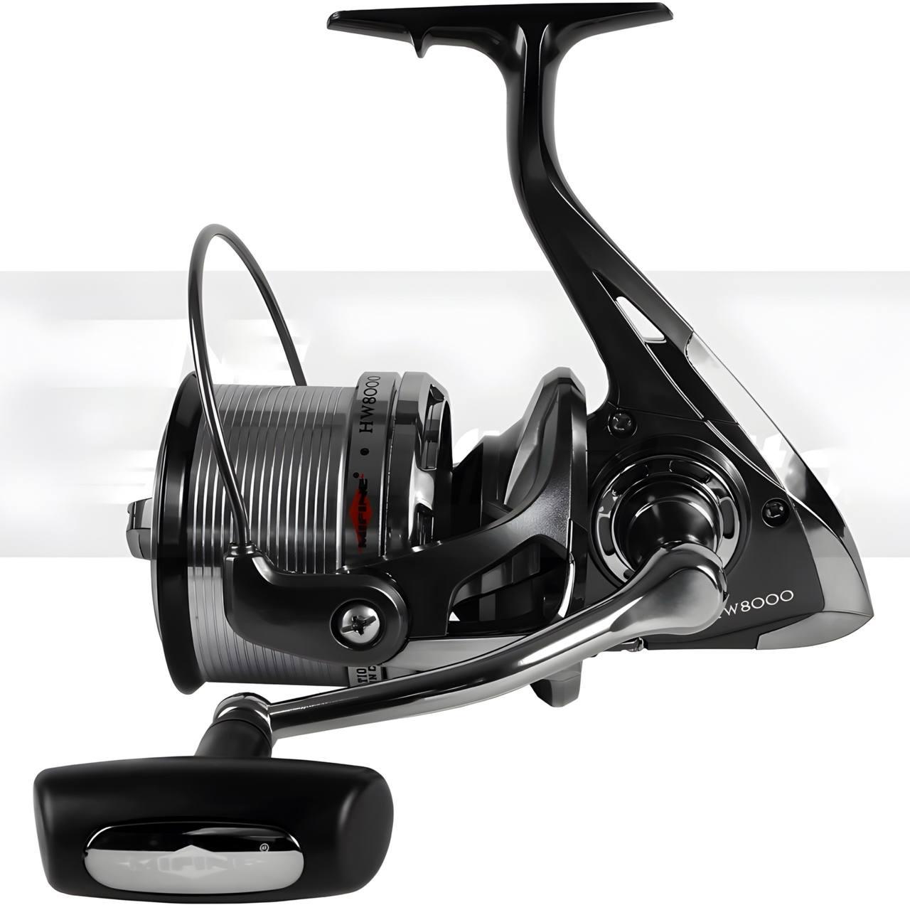 Катушка Mifine HW (Hawser) Surf Casting 8000 (11+1 BB), карповая и сёрфовая, передний фрикцион, фото 1