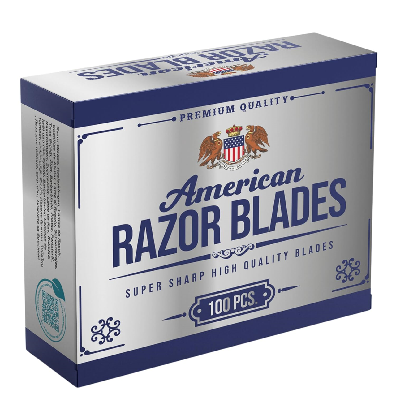Леза American Razor Double Edge Razor Blade 100 шт