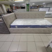 Односпальне ліжко в тканині з підйомним механізмом Клер  Д 05 в наявності