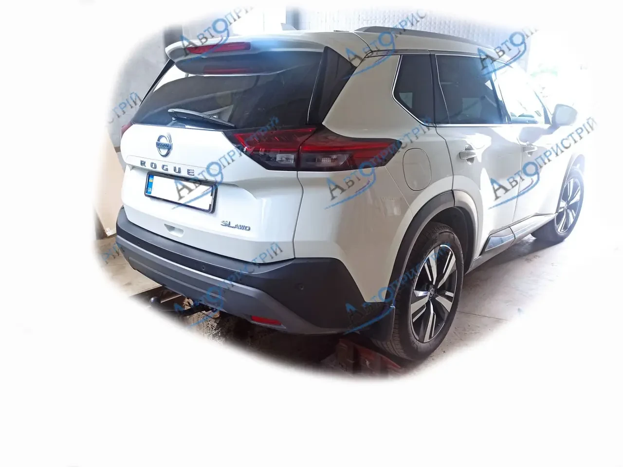 Фаркоп - Nissan Rogue USA Кросовер (2021--) з'ємний на 2 болтах, фото 1