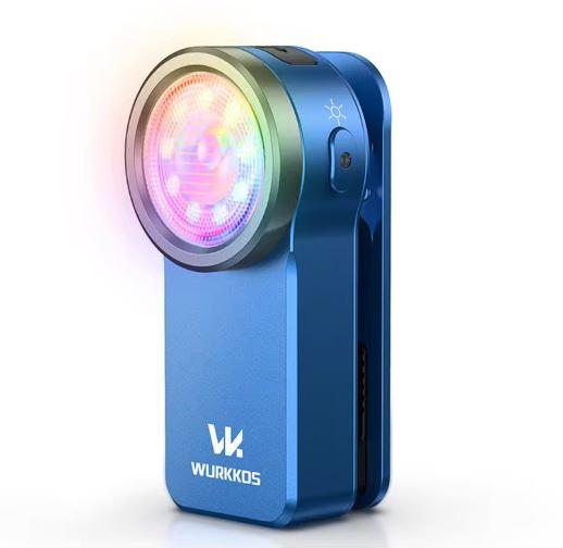 Ліхтар Wurkkos HD03 RGB з кліпсою (синій), фото 1