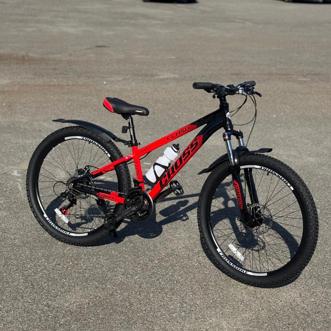 Велосипед Cross 26" Flash 2025 Рама-13" red-black