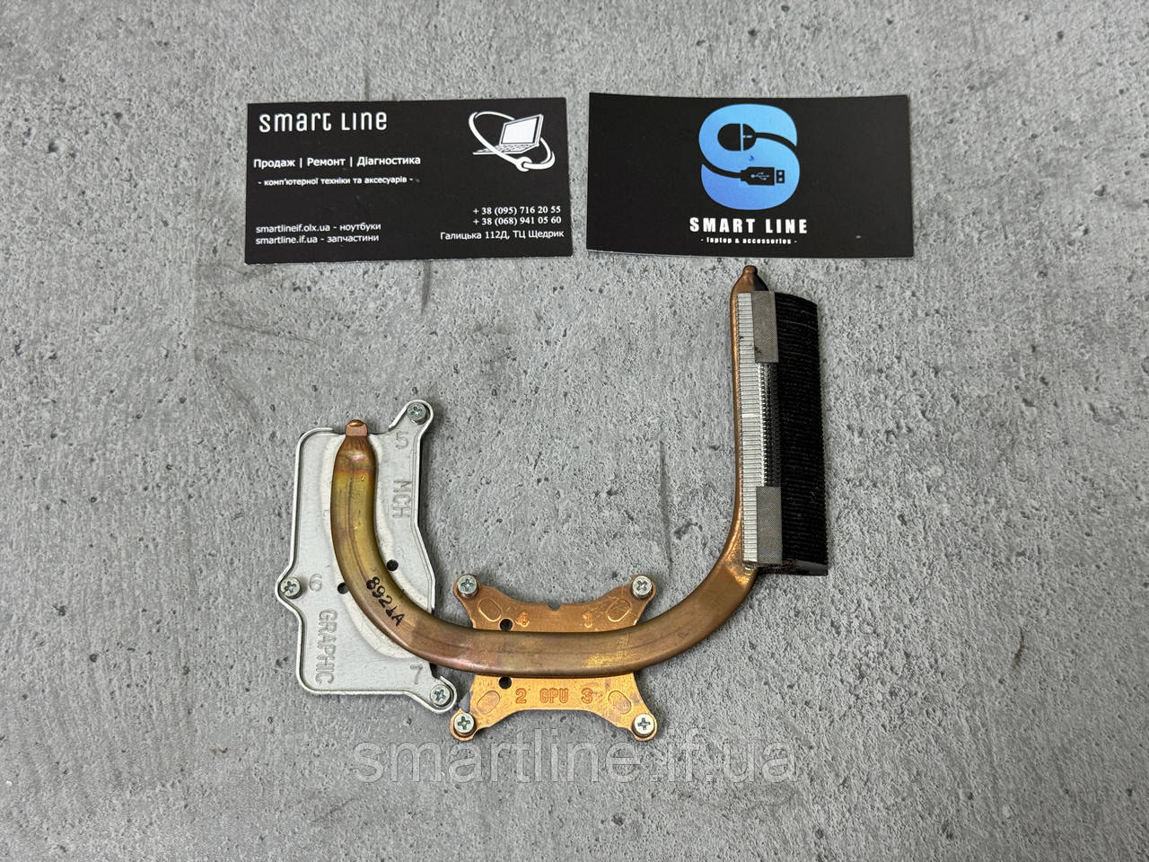 Радіатор термотрубка для ноутбука Samsung R508 | R510 | P510 | E152 | BA62-00473B, фото 1