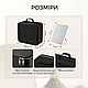 Дорожная косметичка с зеркалом с подсветкой портативная для путешествий органайзер - фото 4 - id-p2718578872