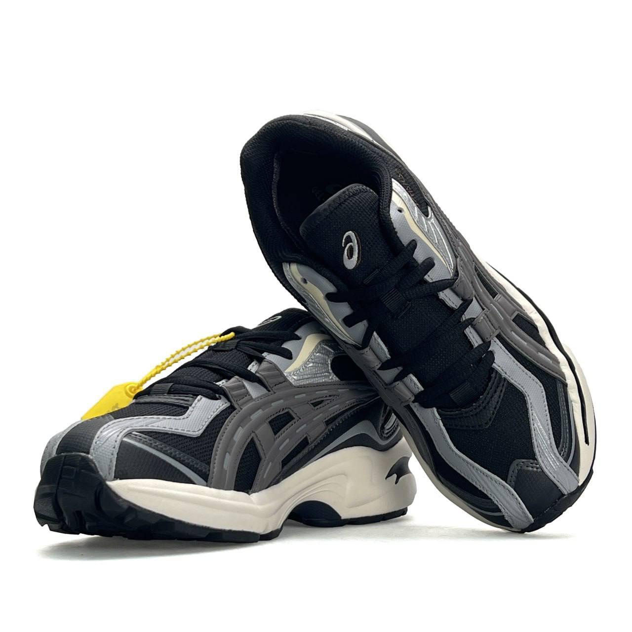 Чоловічі шкіряні текстиль кросівки Asics Gel-Preleus GTX Black, кеди Асикс шкіра текстиль термо. Чоловіче взуття, фото 1