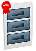 Щит вбудований 36 автоматів UEC розподільний бокс УЕК врізний внутрішній MKP12-V-36-40-05-U