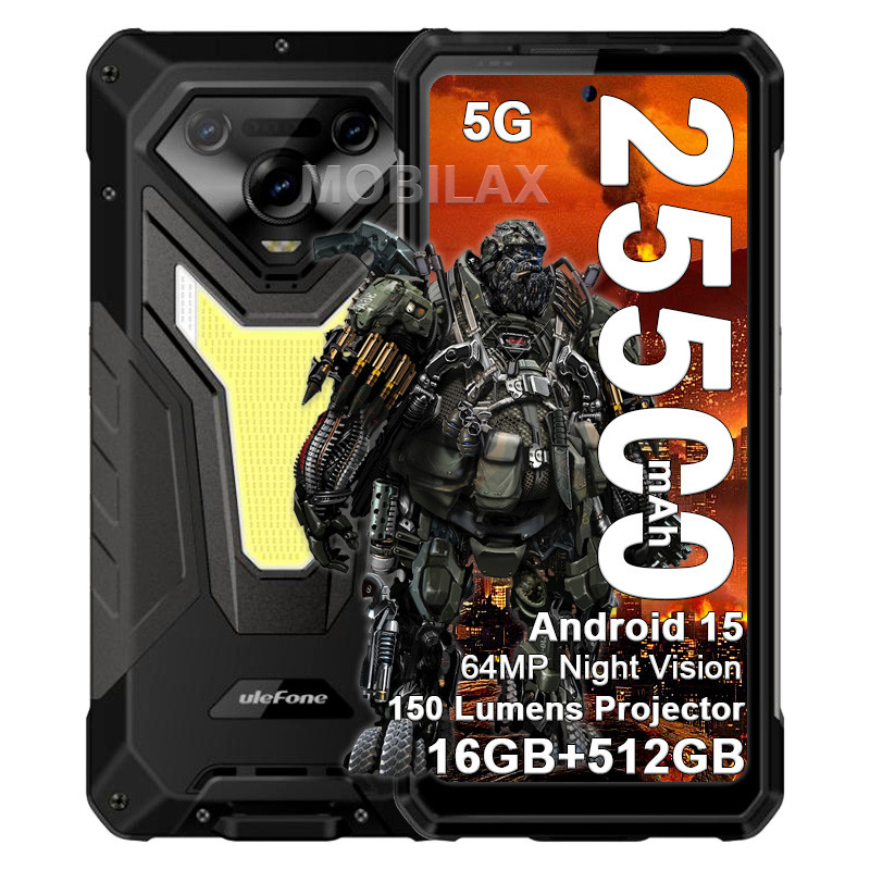 Смартфон Ulefone Armor 34 Pro 16Gb/512Gb 25500mAh потужний противоударний телефон, фото 1