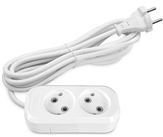 Подовжувач 2-місний  3 метра 5802-2 "СВЕТОПРИБОР" (10А) ST 2627