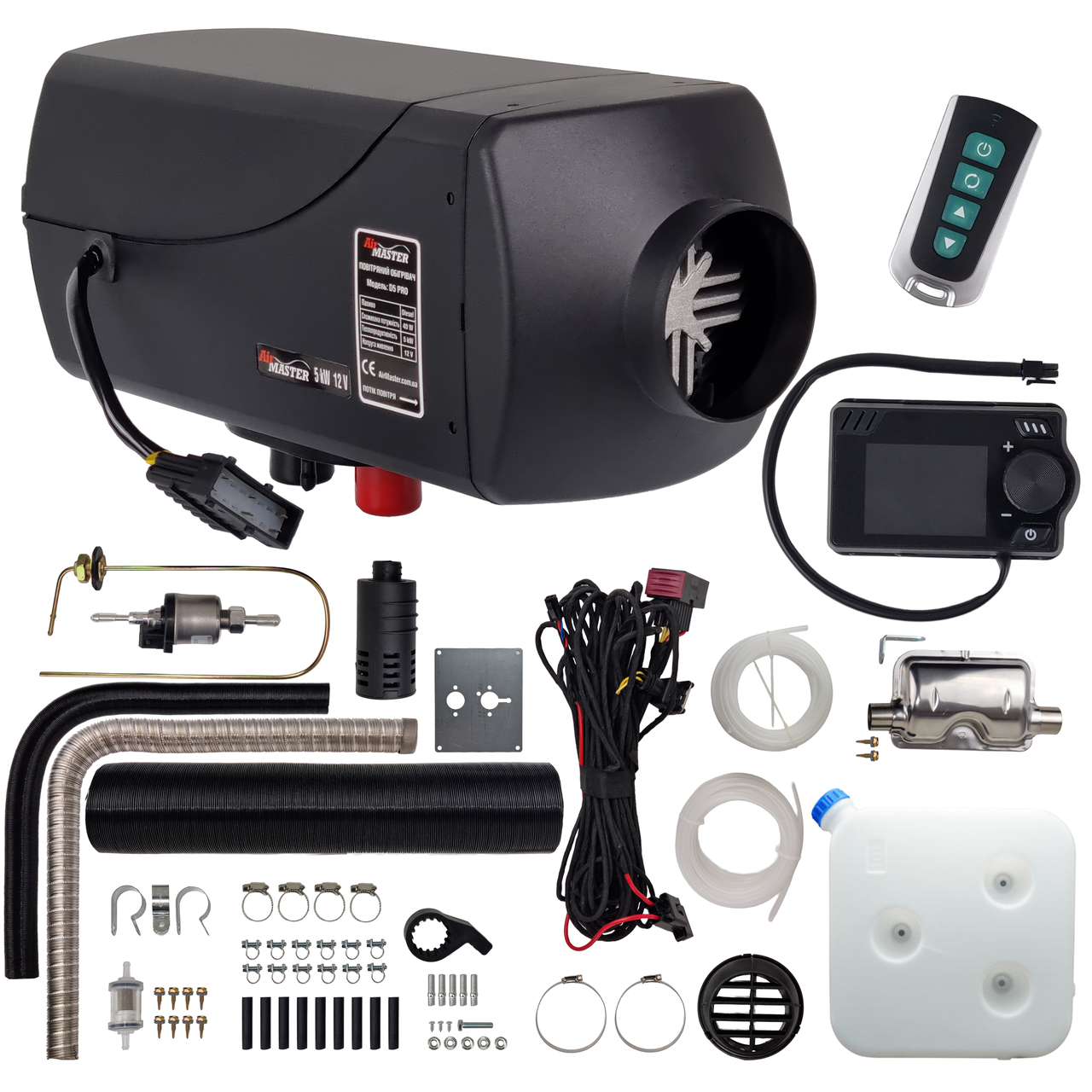 Автономка дизельна (вебасто) Air Master D5 Pro, 5 kW, 12/24V