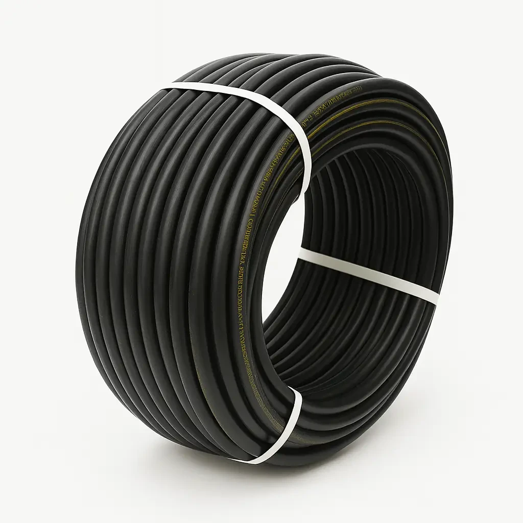 Шланг МБС 12 мм (маслобензостійкий) бухта 50 м — гумовий напірний для бензину, мастил та технічних рідин, фото 1