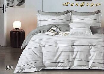 Комплект постільної білизни Тет-@-Тет євро 999 ранфорс